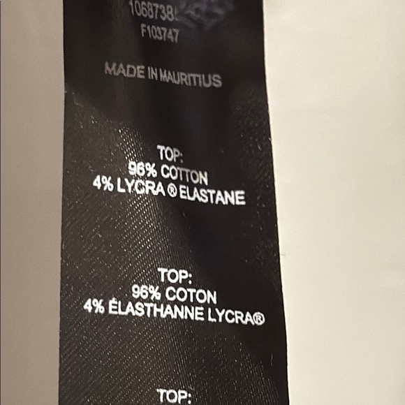 Topshop XS Black Long Sleeve Button-Up Cropped Top - Picture 5 of 9